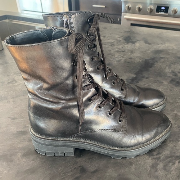 Dolce Vita Ranier Boots, black leather, size 7. - Picture 2 of 7